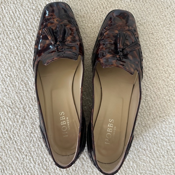 Hobbs tortoise shell kiltie loafers - Picture 8 of 8